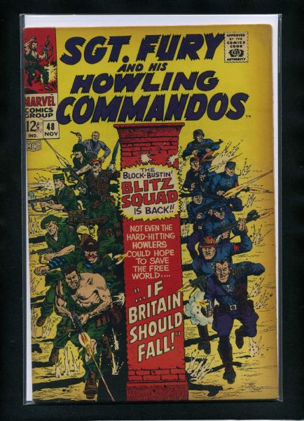 Sgt. Fury #48 FN 1967 Marvel 2nd Jim Morita Comic Book